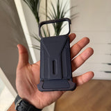 Leather Wallet Design Metal Case(Code FCM84)