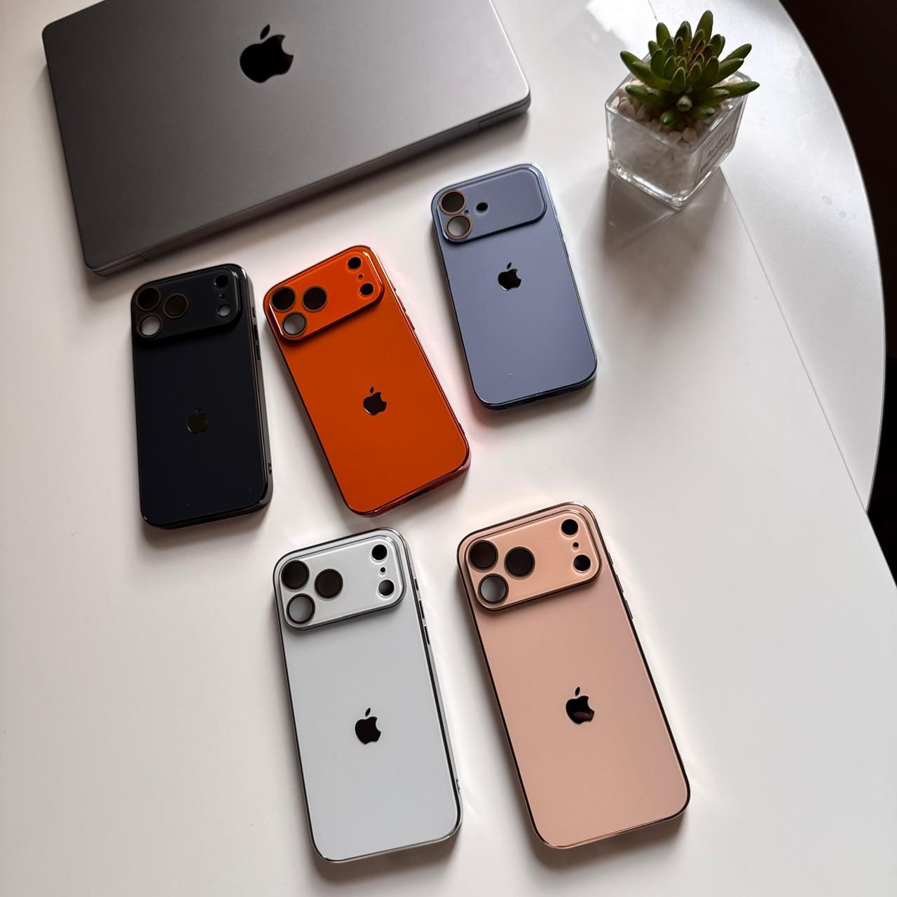 Matte Acrylic with Lens Protection Case(Code MAL64)