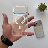 Magic Mask MagSafe Glitter Transparent Case(Code MC391)