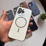 Acrylic Glass MagSafe Triangle Camera Protector Case(Code AGL88)