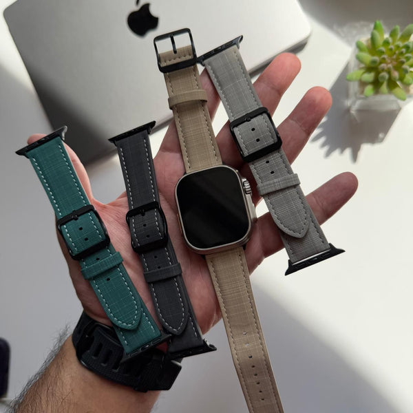 Leather Pin Buckle lock Band for Apple Watch(Code BNB64)