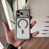 NY Colored Frame Transparent MagSafe Case(Code NYC33)