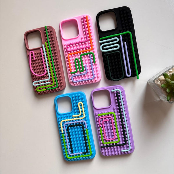 Maze Silicone Game Case Case(Code DMZ45)