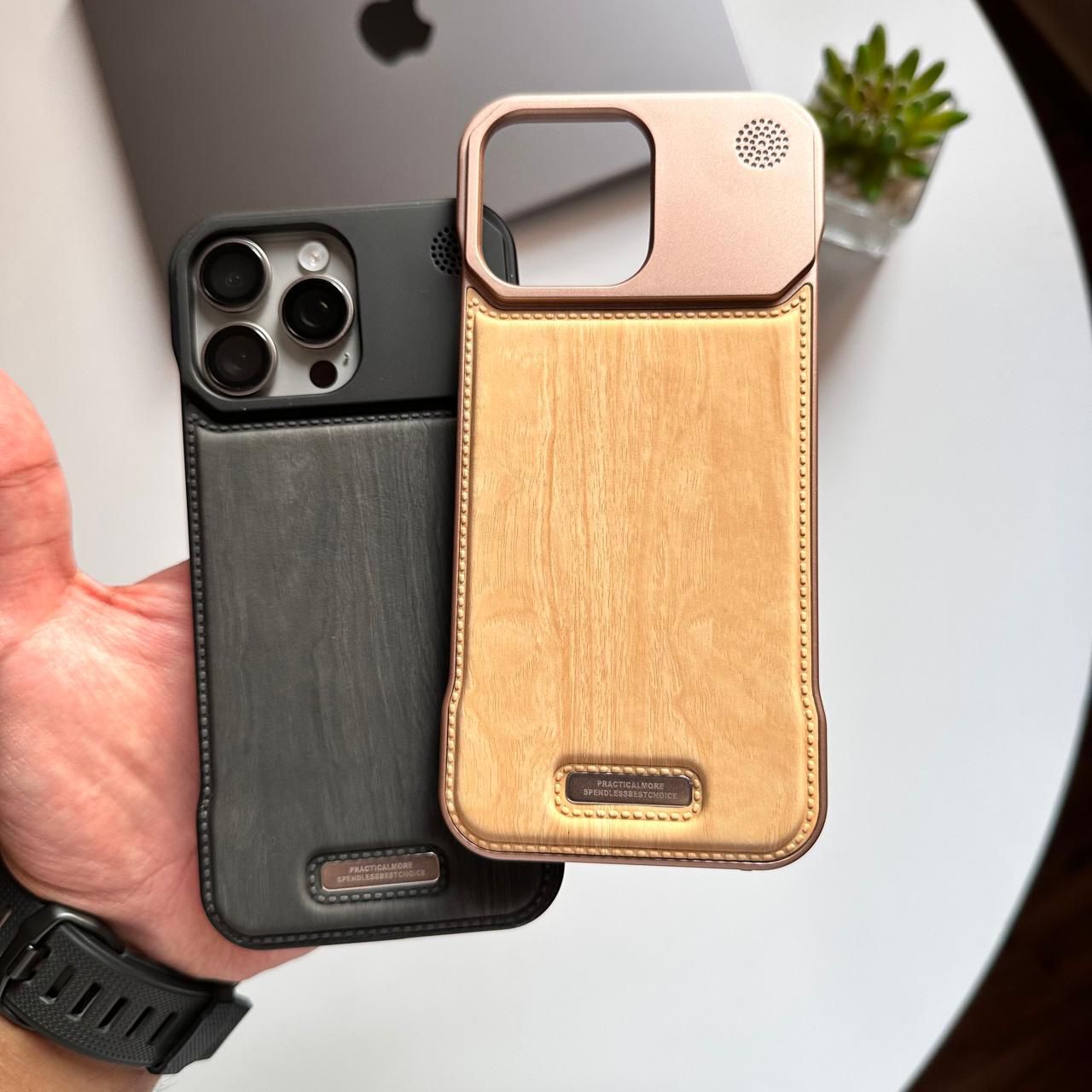 Frameless Acrylic & Leather Case(Code FAL63)