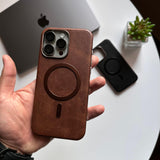 BLK Basic MagSafe Leather Case(Code BSL50)