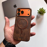 Puloka Leather Metal MagSafe Case(Code PLR53)