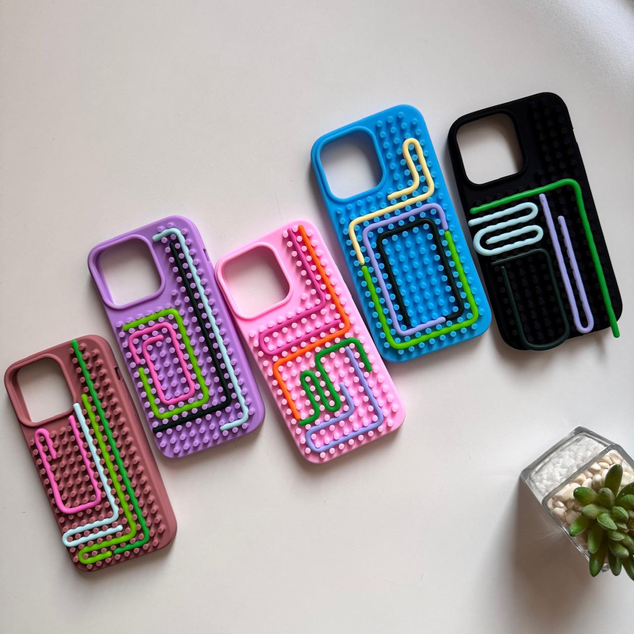 Maze Silicone Game Case Case(Code DMZ45)