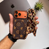 LV Brand MagSafe Leather with Strap Case(Code LBV56)