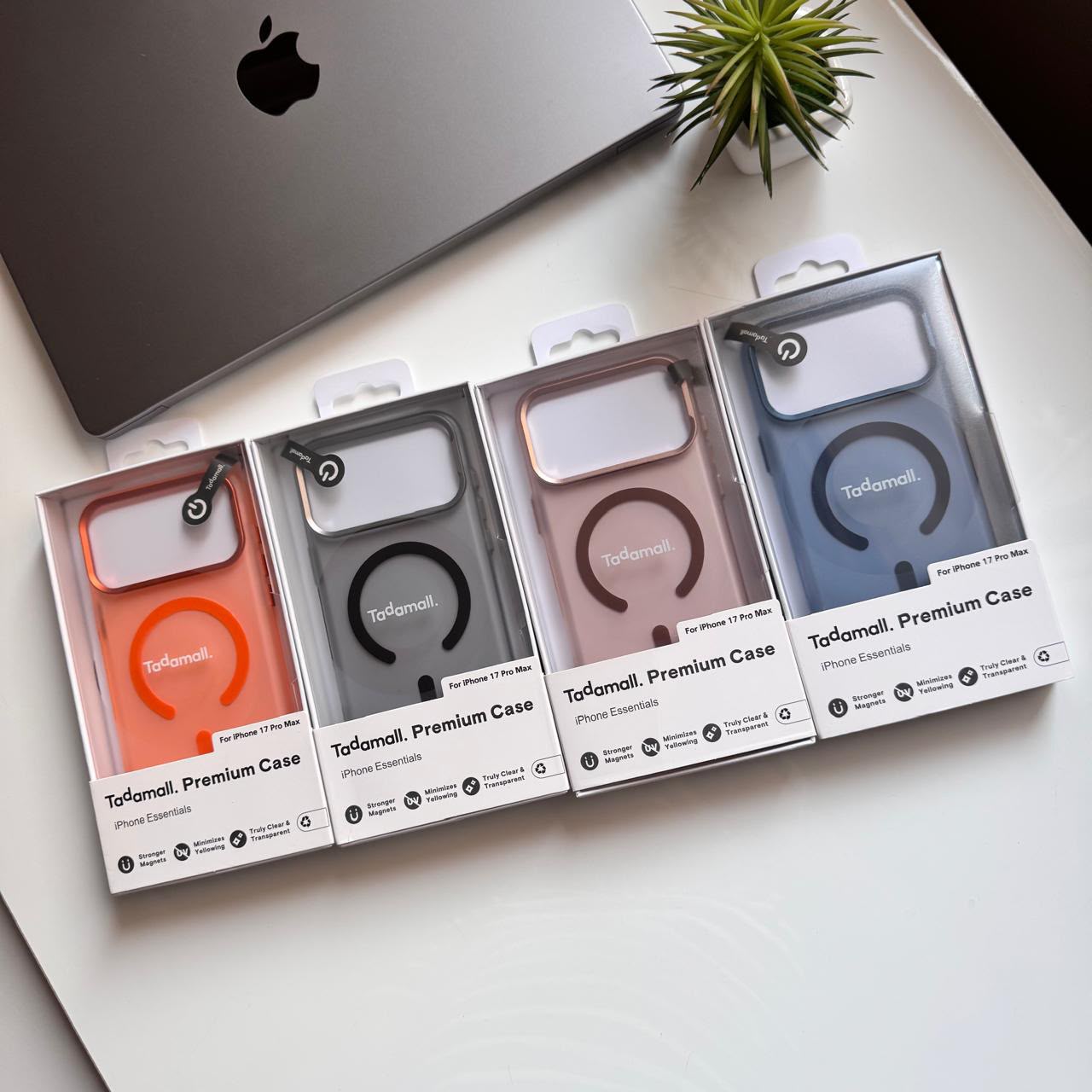Tadamall Pure Matte MagSafe with metal Camera Case(Code TPM88)