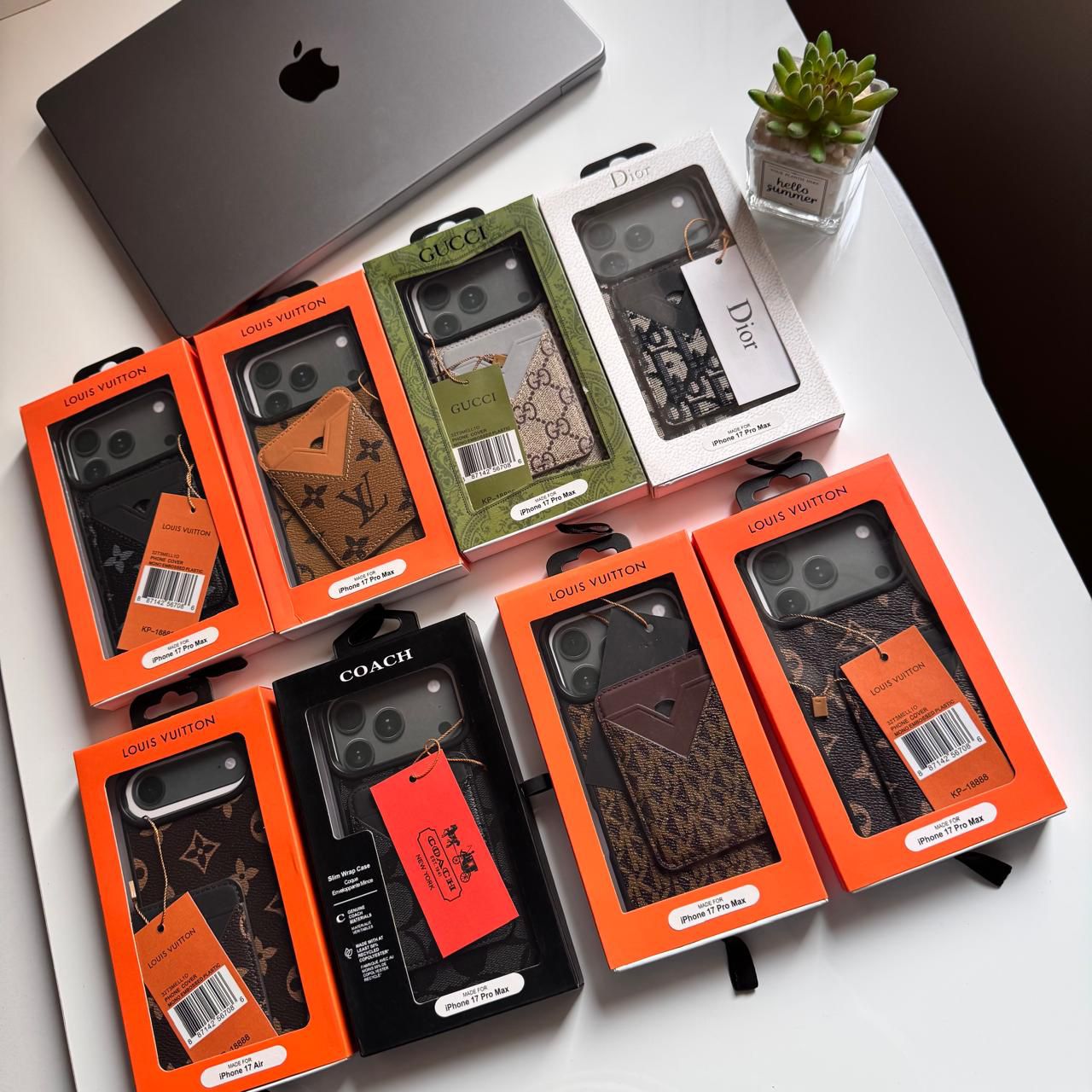 Luxury Leather wallet Brands Case(Code LWL39)