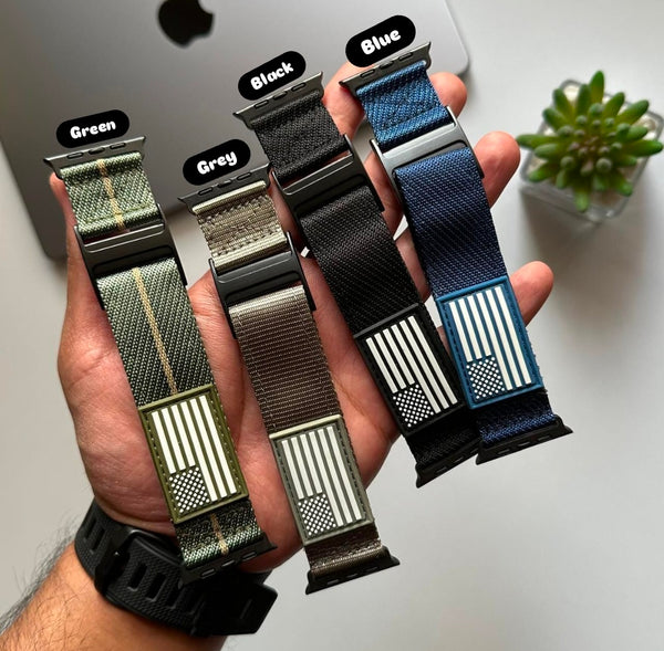 Lines Canvas Band For Apple Watch(Code LYN78)