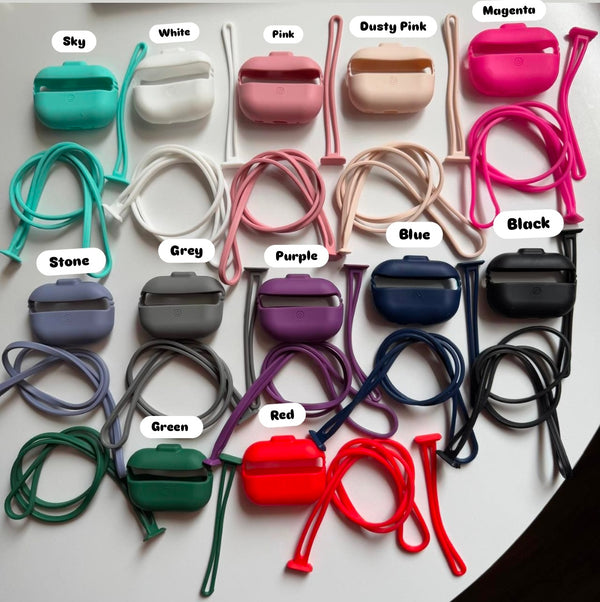 Silicone AirPod with Rope Case(Code ARP92