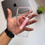 Transparent Rubber Holder MagSafe Case(Code RHT66)