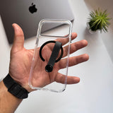 Transparent Rubber Holder MagSafe Case(Code RHT66)