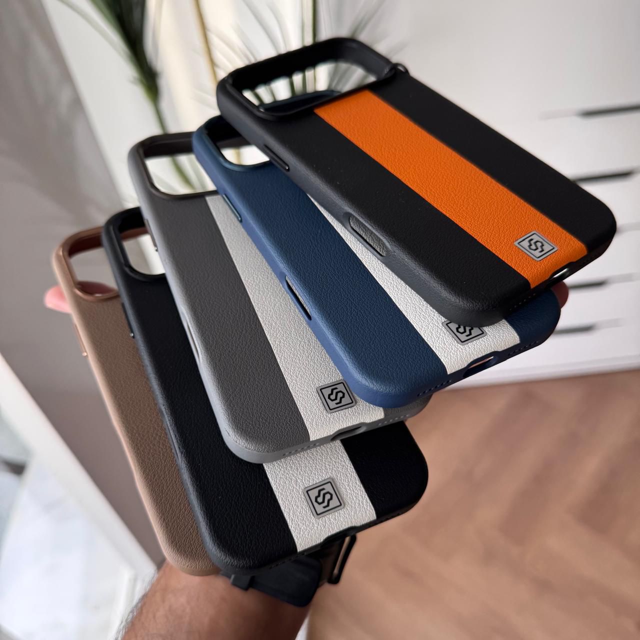 Trendy Flag Leather MagSafe Case(Code FLG64)