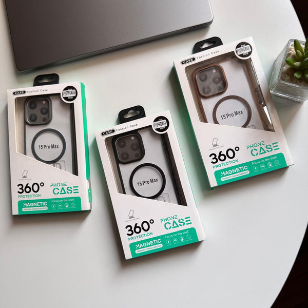 Basic Transparent MagSafe Frame Case(Code TLT65)