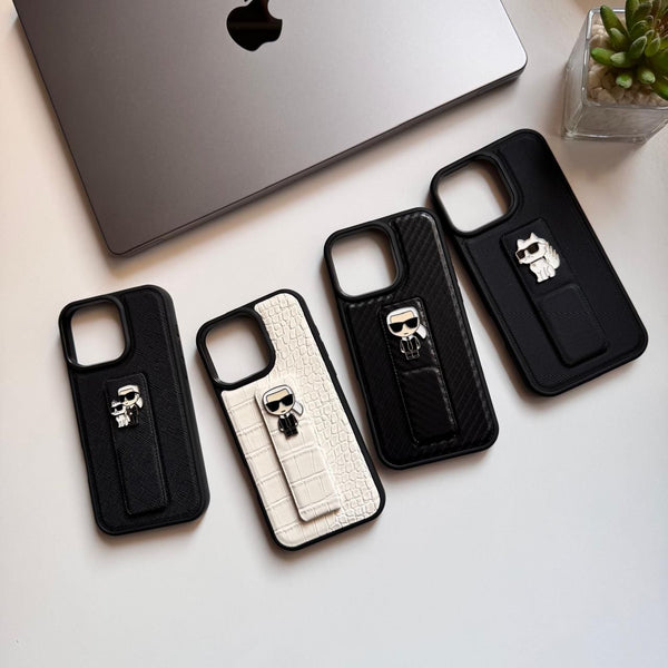 Karl Leather with Hand Holder Case(Code KRL50)