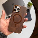 Puloka Premium Leather MagSafe Case (Code PPL44)