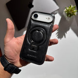 Rimbmax Leather Magsafe Stand Case(Code RMX85)