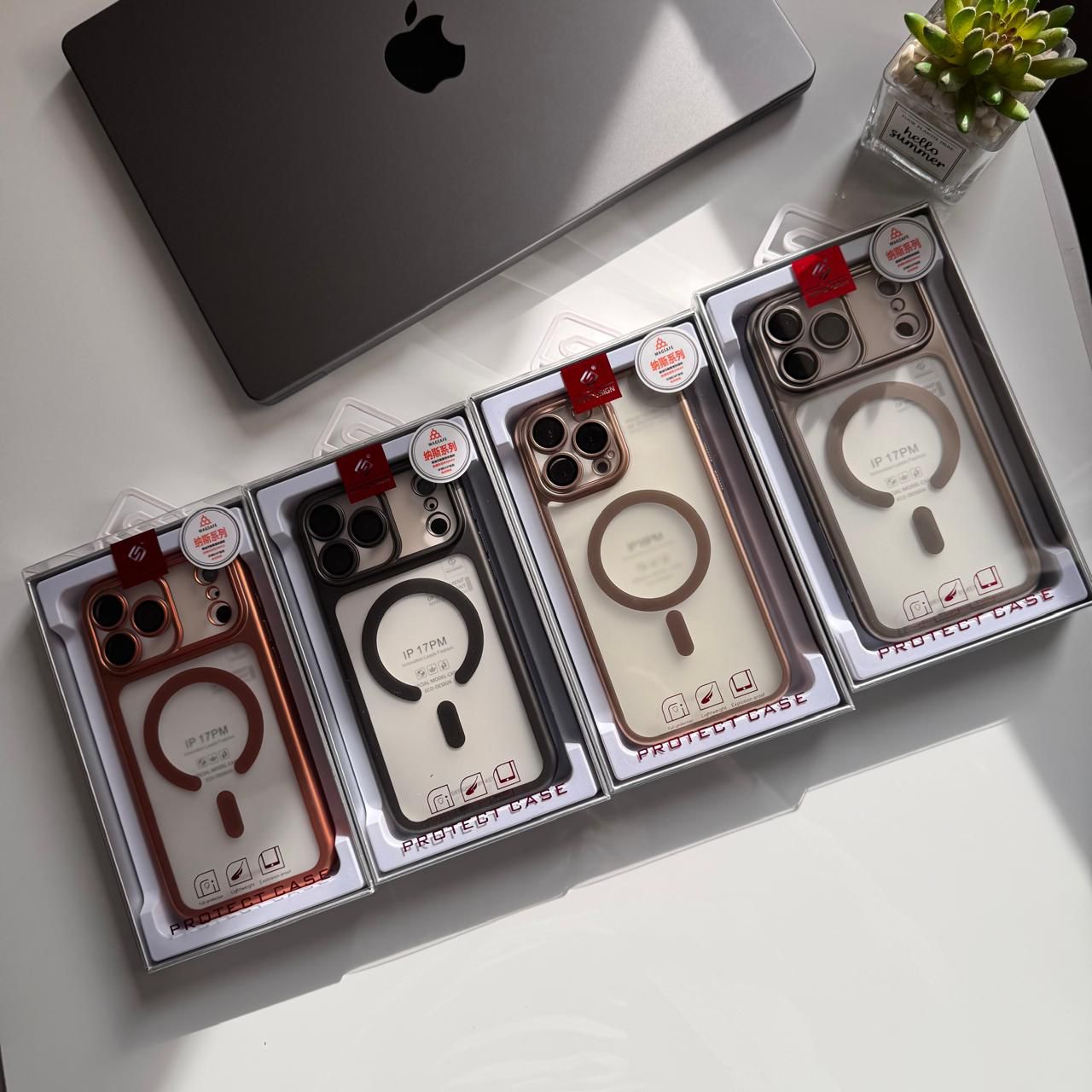 Matte Pure MagSafe with Lens Protector Case(Code LMP32)