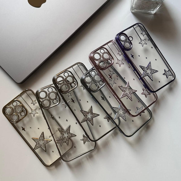 TPU Stars Transparent Case(Code STS74)