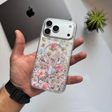 Transparent Flowers MagSafe Case(Code TFM85)