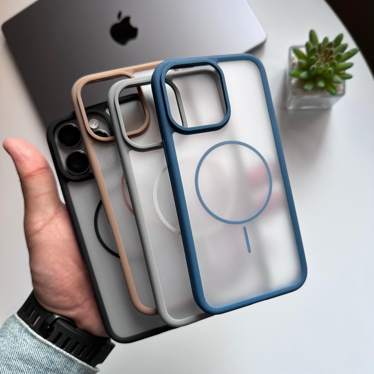 Flexible Basic Pure Matte MagSafe Case(Code FLX53)