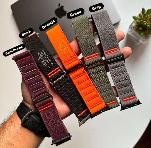 Born from Feelings Stretch Canvas Band for Apple watch(Code BFF73)