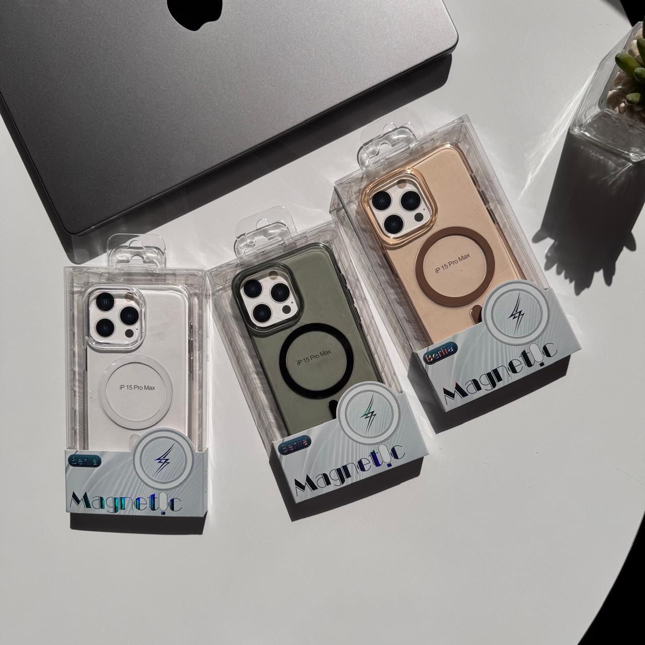 Berlia 2mm Hard MagSafe Transparent Case(Code BRMC6)