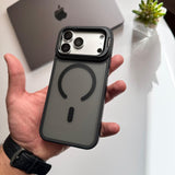 Pure Matte MagSafe with Metal Camera Stand Case(Code PMS70)