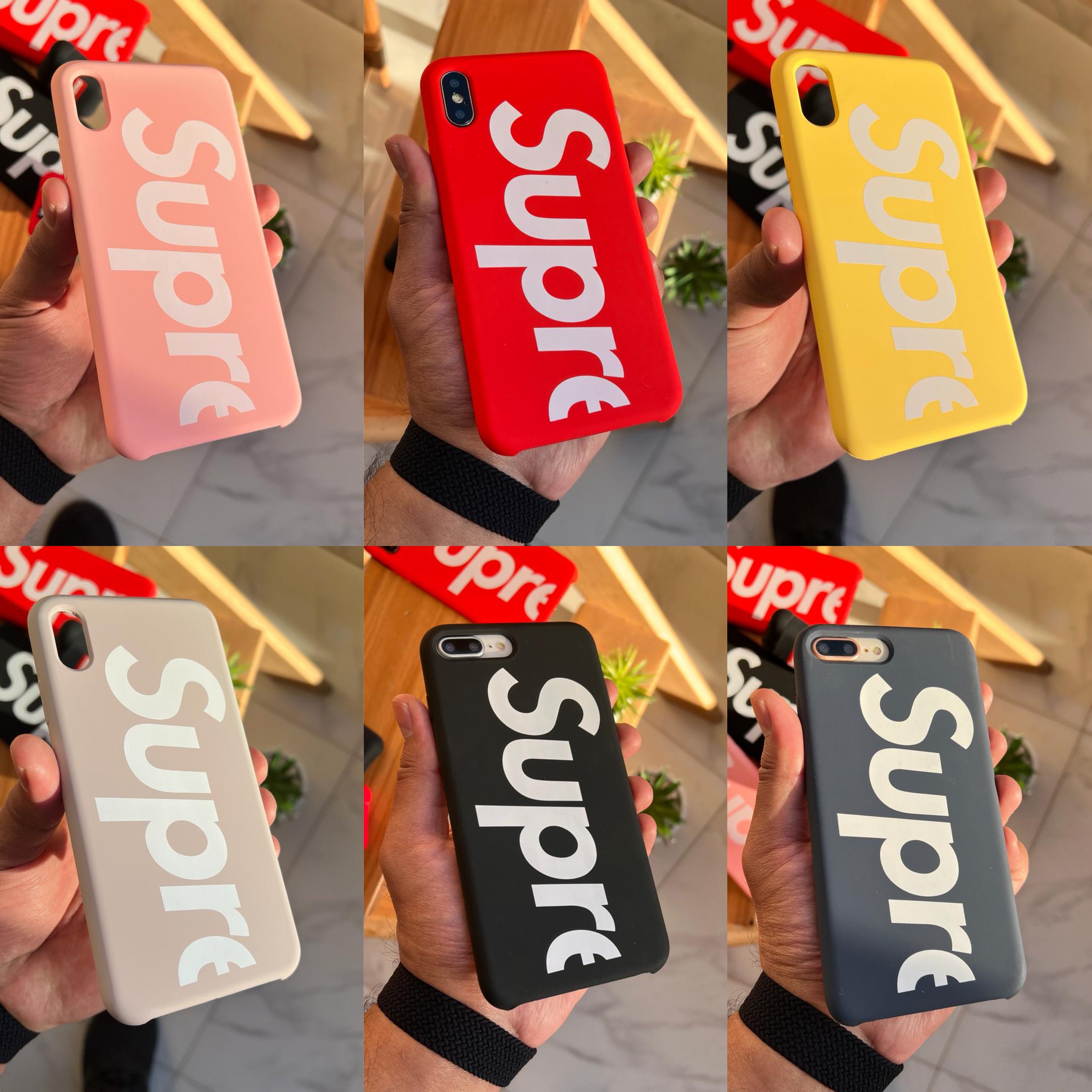 Supreme Basic Silicone Case (Code SU12)