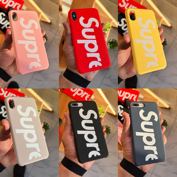 Supreme Basic Silicone Case (Code SU12)