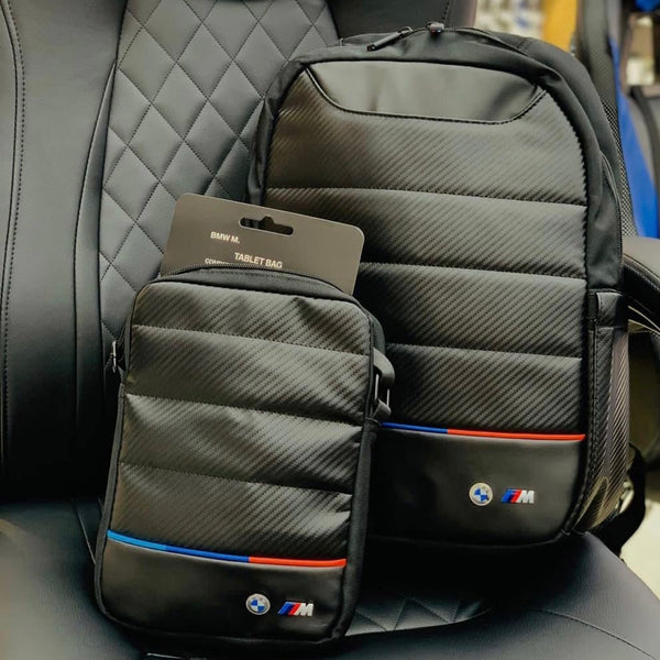 BMW Leather Backpack Case