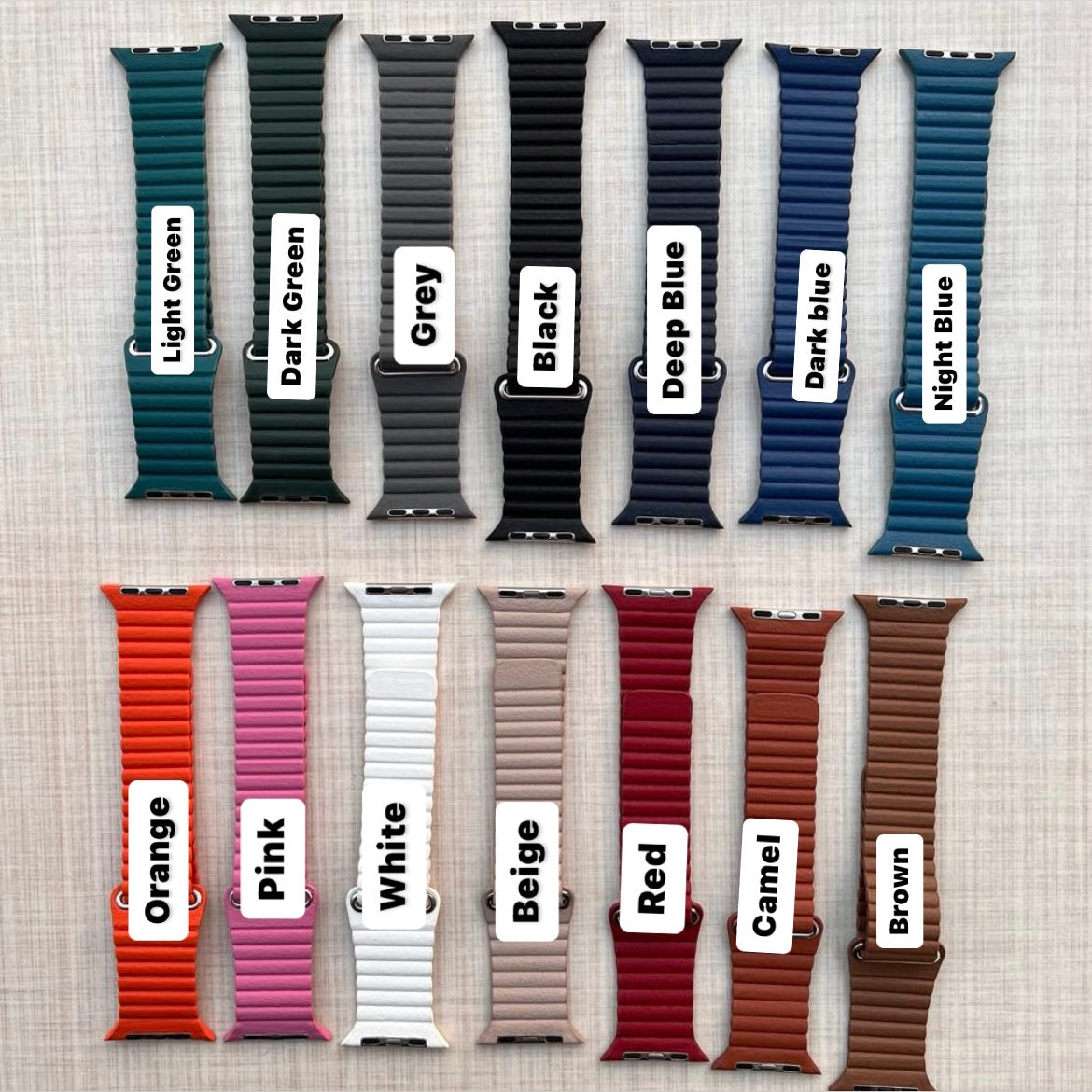 Leather Magnetic Band For Apple Watch (Code LM335)