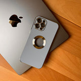 Glossy Acrylic With Lens Protector And Metal Ring Case (Code GMR87)