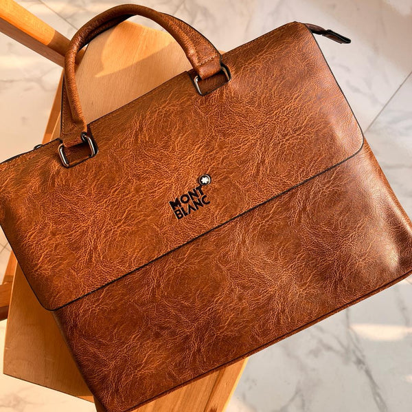 MONT BLANC Leather Bag