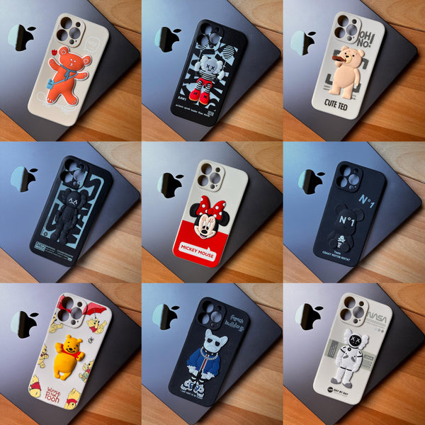 3D Disney Silicone Case •11 Series• (Code TD83)