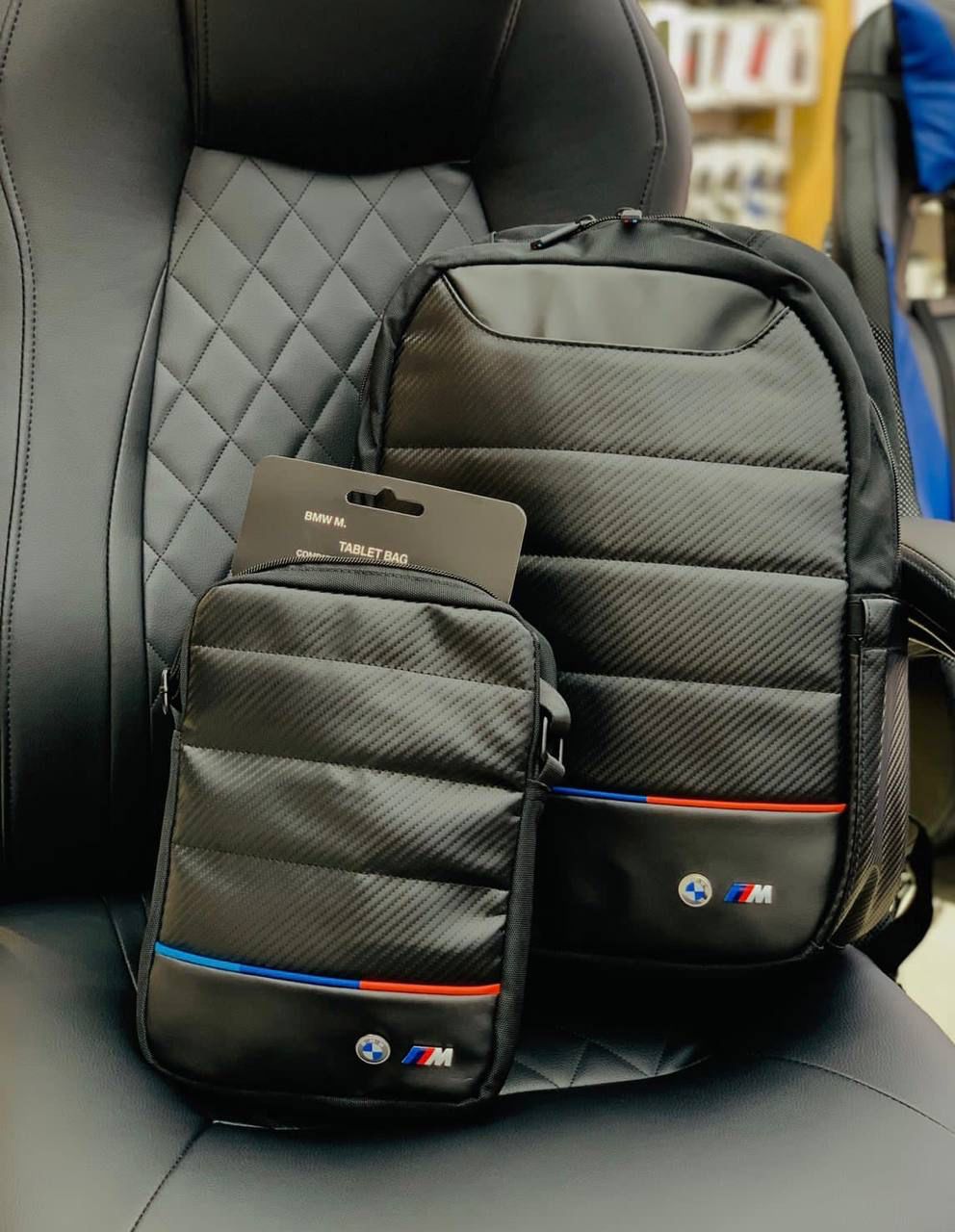 BMW Original Leather Waterproof BackPacks – Snap