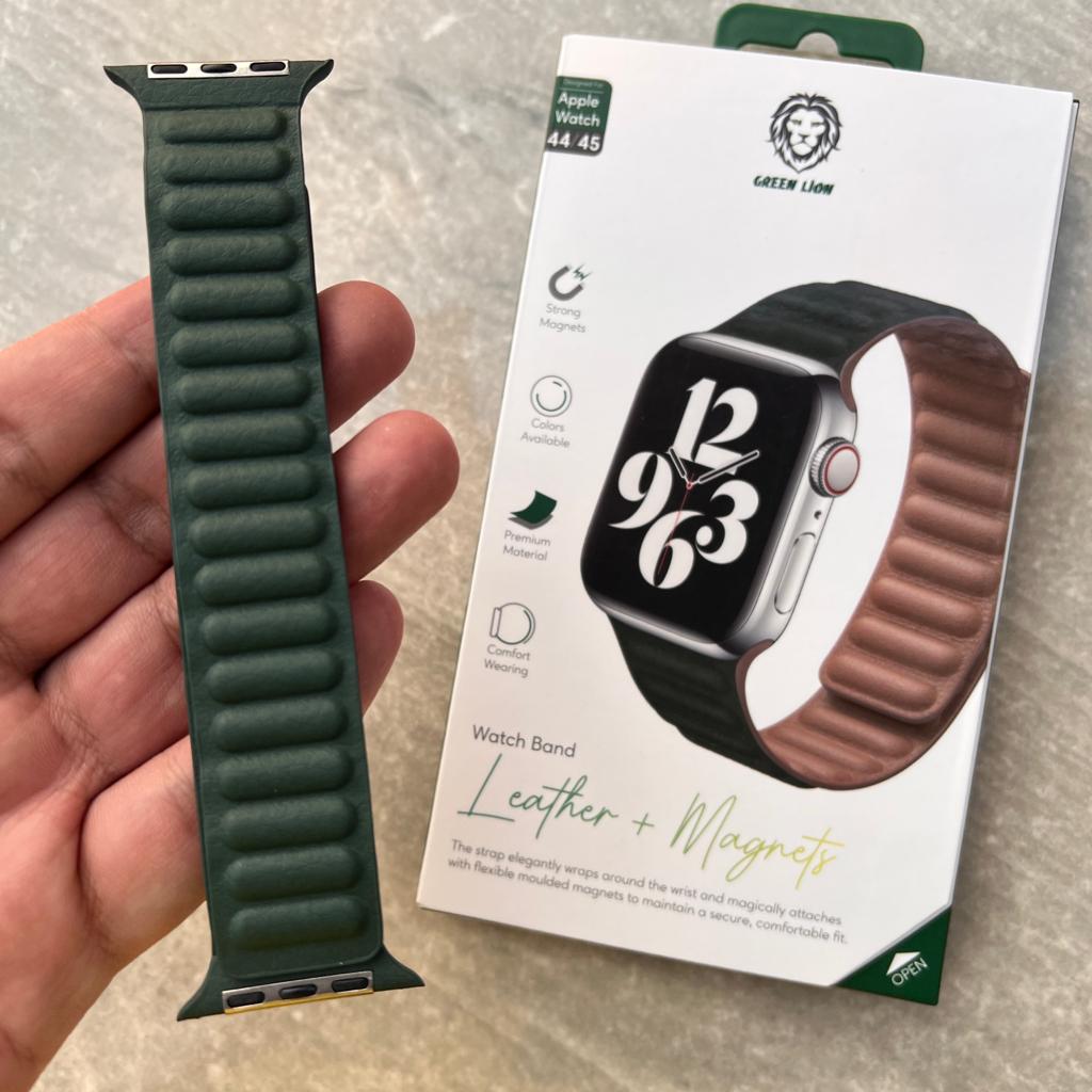 Green Lion Band For Apple Watch