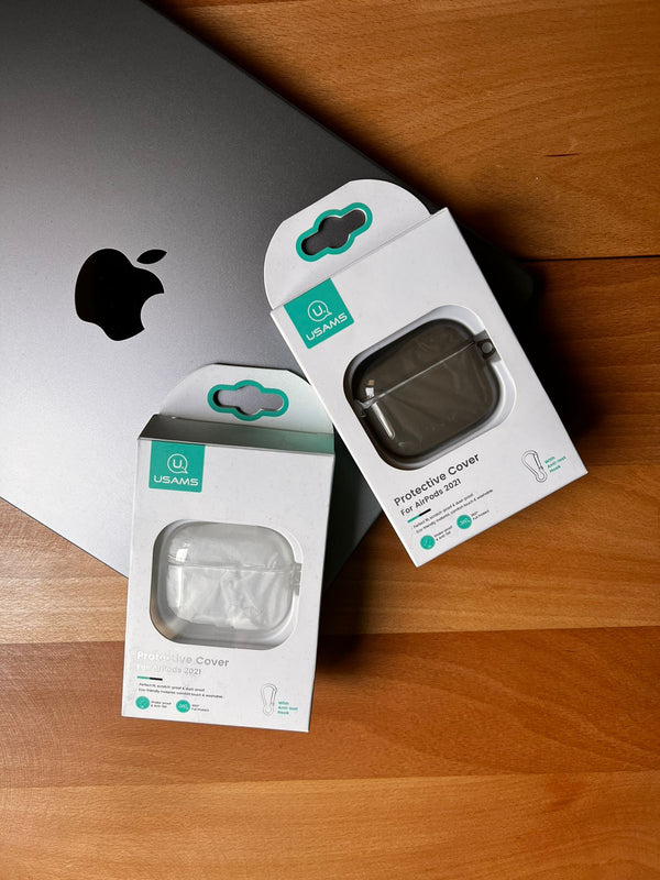 USAMS Clear Silicone AirPod Case (Code TH3)