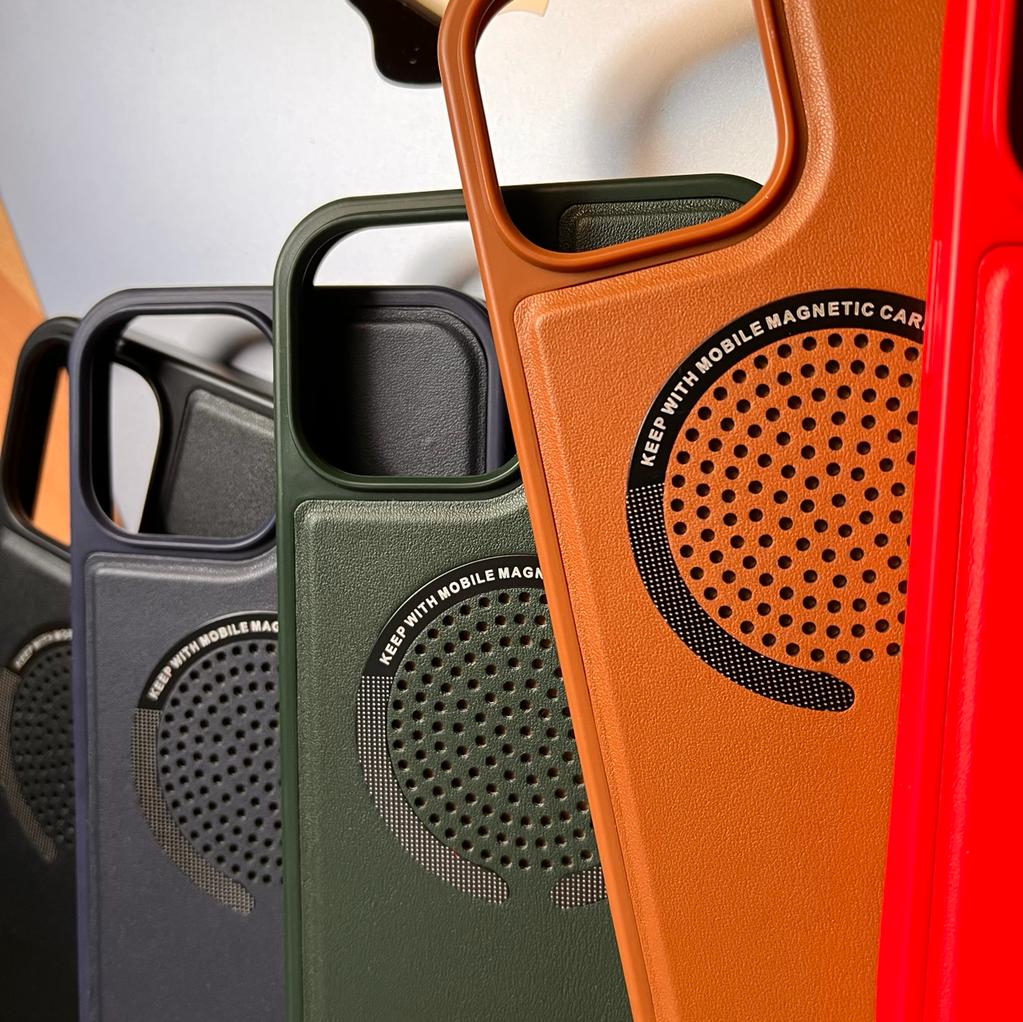Piblue Ventilation Leather Case