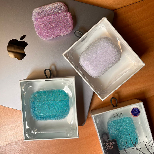 QY Glitter AirPod Case