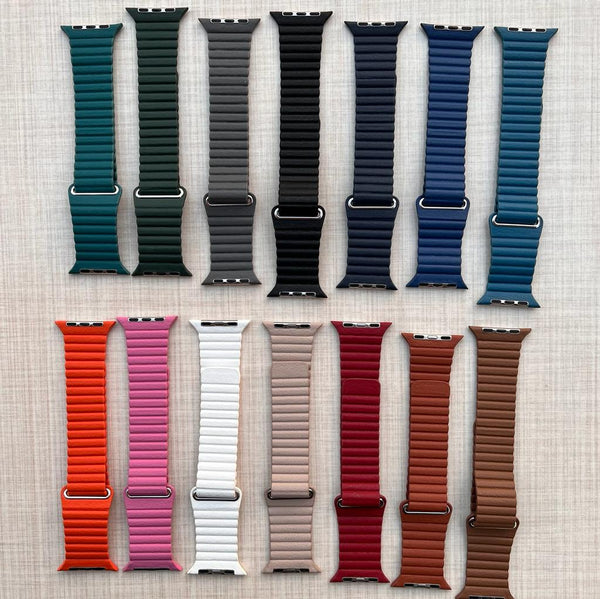 Leather Magnetic Band For Apple Watch (Code LM335)