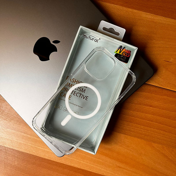 Mutural MagSafe Clear Silicone Case